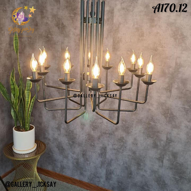 لوستر مدرن12 شعله 🌟A170