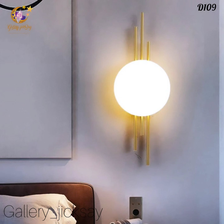 دیوارکوب جدرن فلزی حبابی🌟D109