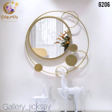 ایینه فلزی مدرن دکوراتیو🌟(فقط فریم آیینه)E112