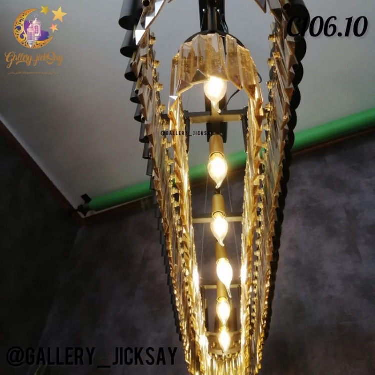 لوستر کانتری کریستالی🌟C106