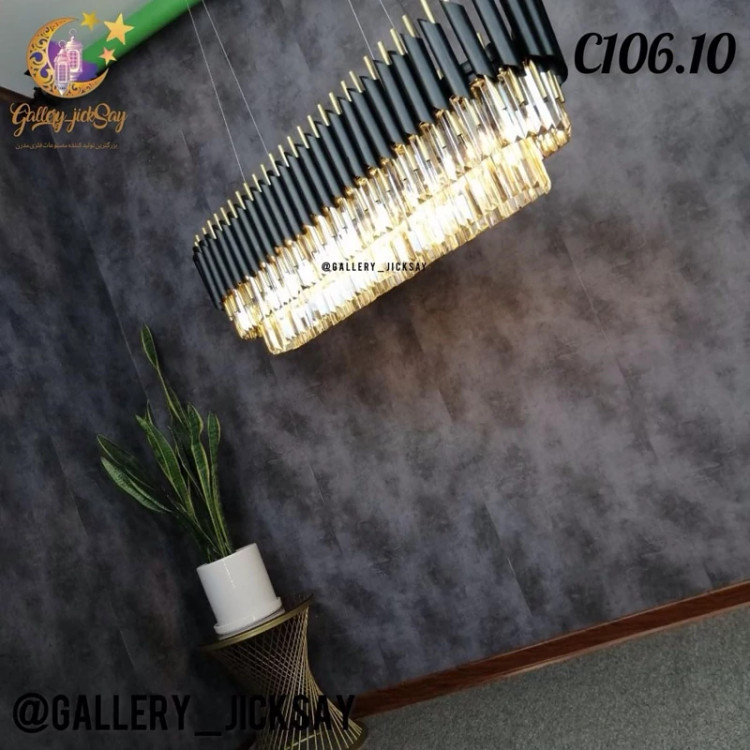 لوستر کانتری کریستالی🌟C106