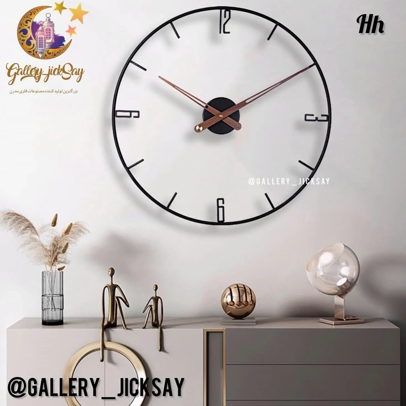ساعت دیواری لیزری  🌟H399