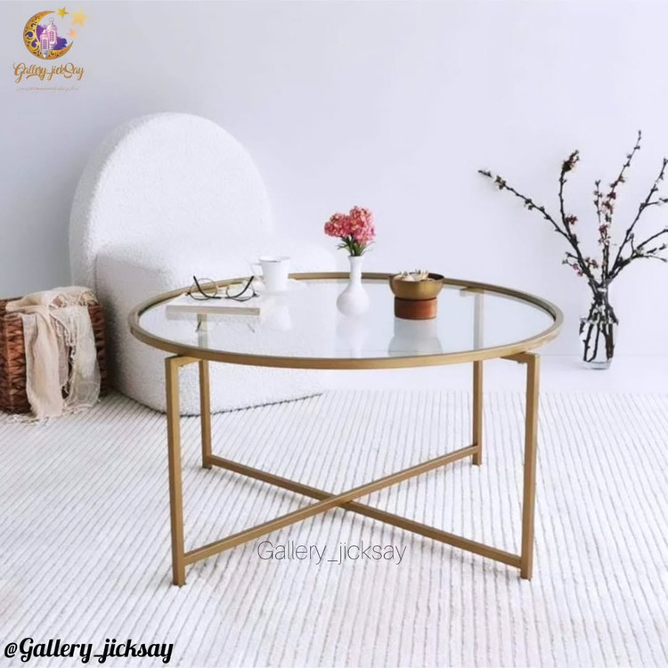 میز جلو مبلی مدرن فلزی خاص کد M165