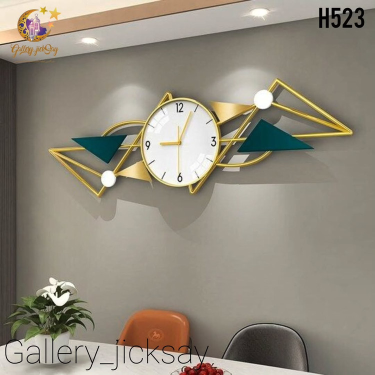 ساعت دیواری مدرن فلزی لاکچری شیک 🌟H523