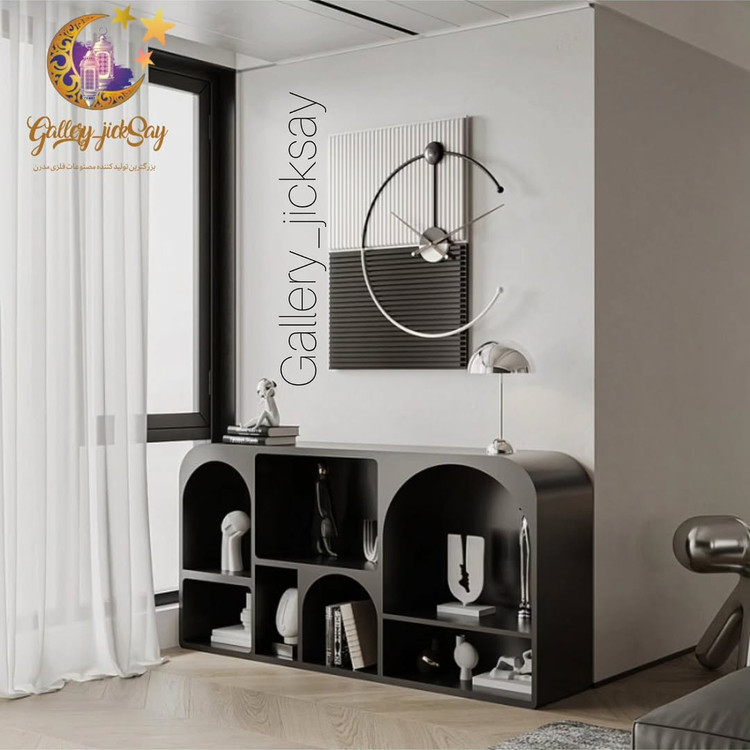 ساعت مدرن تلفیق چوب و فلز 🌟H501