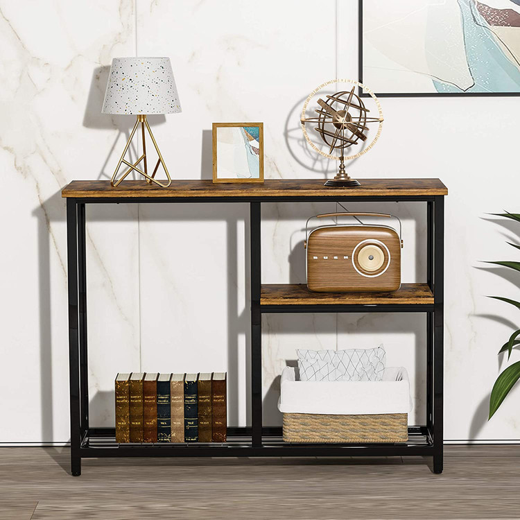 میز کنسول مدرن چوب و فلز M180