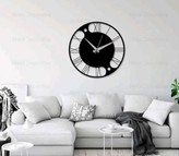 ساعت دیواری مدرن فلزی H600