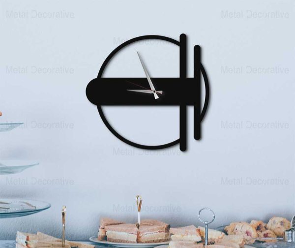 ساعت دیواری مدرن فلزی H608