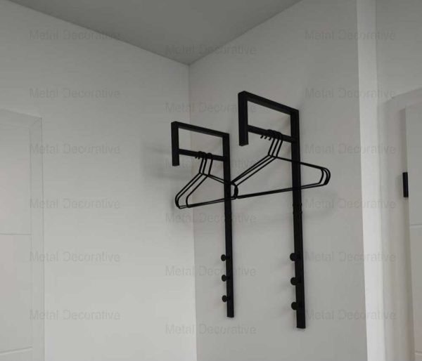 آویز لباس دیواری فلزیG241