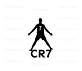 تابلو دیواری فلزی رونالدو CR7 کد T149