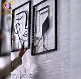 تابلو مدرن چهره T106