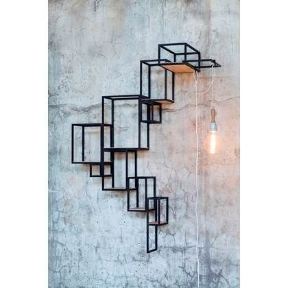 شلف فلزی مدرن G174صفحه 🌟mdf