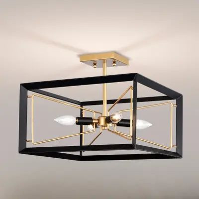 اویز لوستر مدرن فلزی 🌟A116