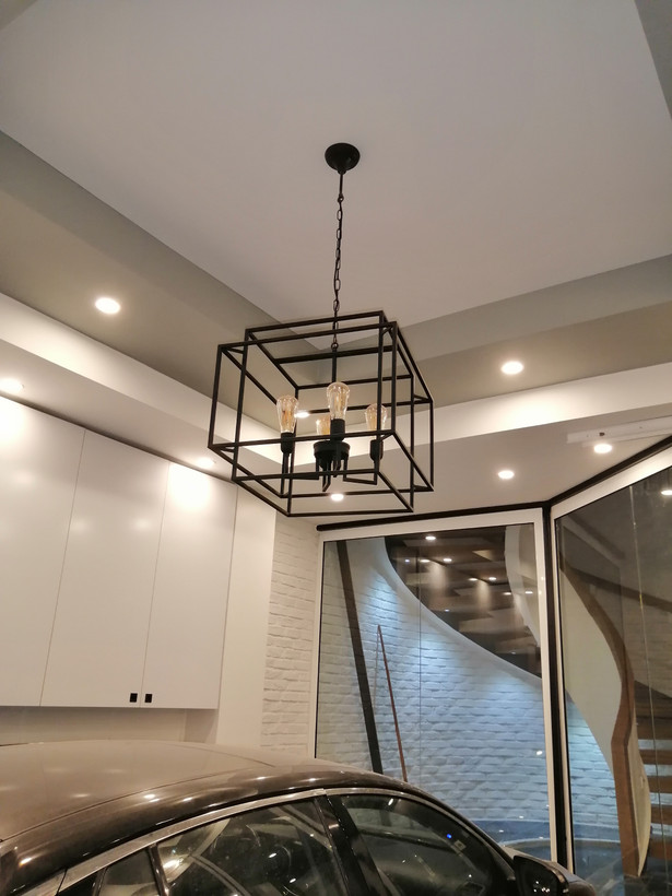 لوستر اویز مدرن فلزی 🌟A125