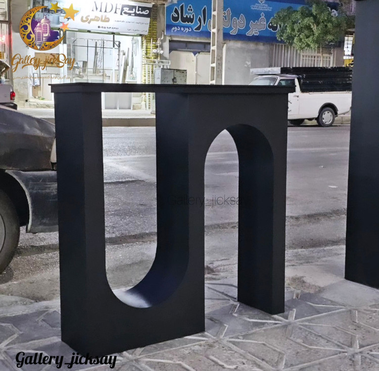 کنسول مدرن فلزی لاکچری و شیک تمام چوب M۱۷۶
