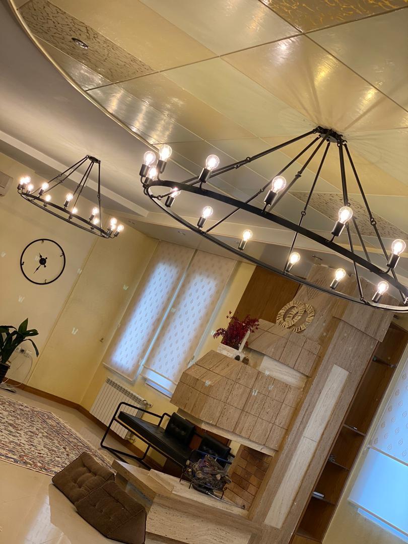 لوستر مدرن فلزی 🌟A137