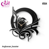 ساعت دیواری مدرن فلزی H564 سایز 60x5x60 سانتی متر