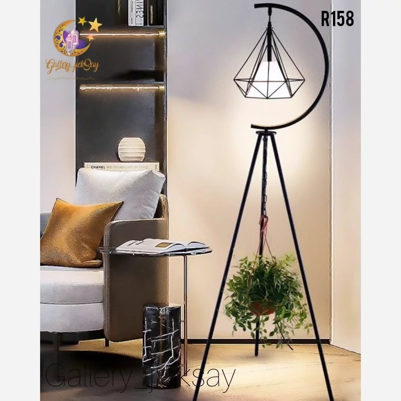 اباژور مدرن فلزی خاص کنار سالنی R158