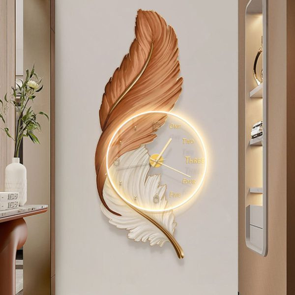 ساعت دیواری جدید مدل پر Feather wallclock🦋