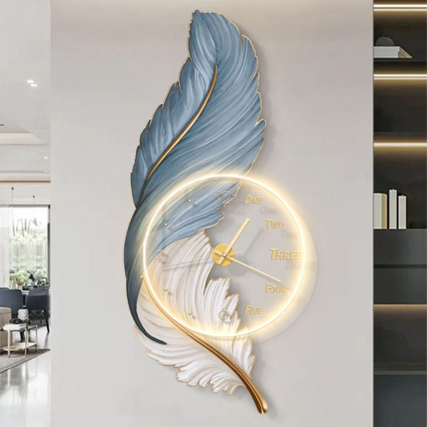 ساعت دیواری جدید مدل پر Feather wallclock🦋