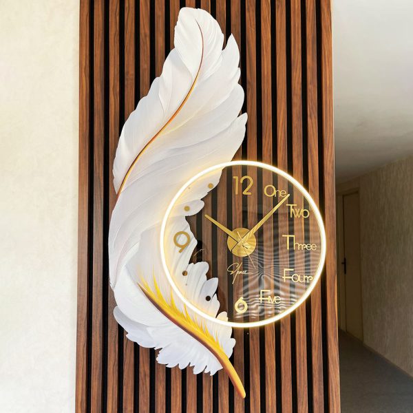 ساعت دیواری جدید مدل پر Feather wallclock🦋