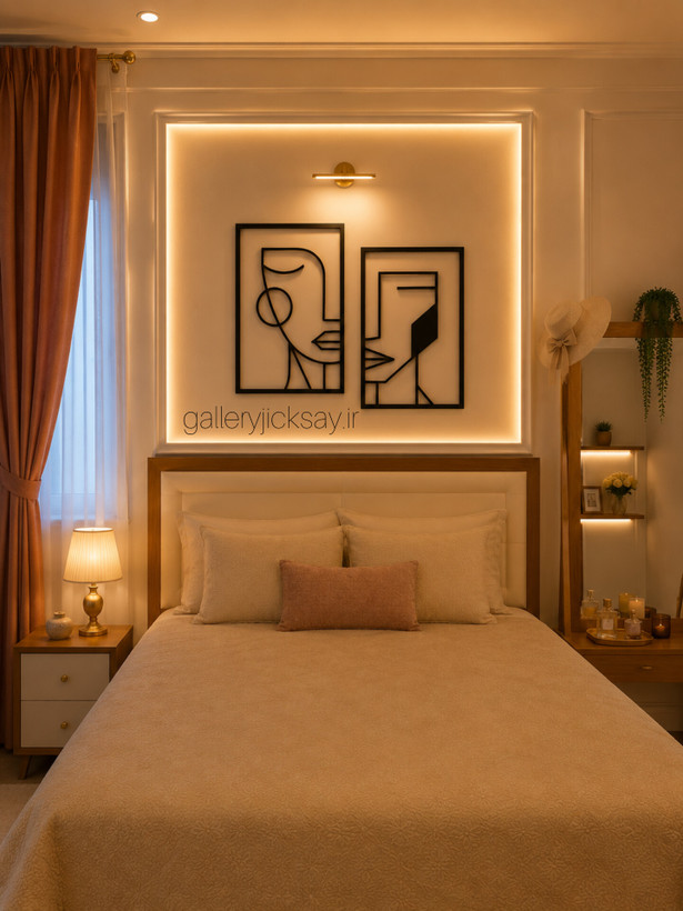 تابلو مدرن چهره T106