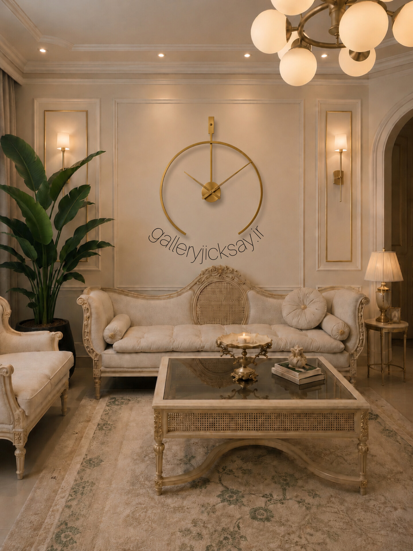 ساعت دیواری مدرن H127