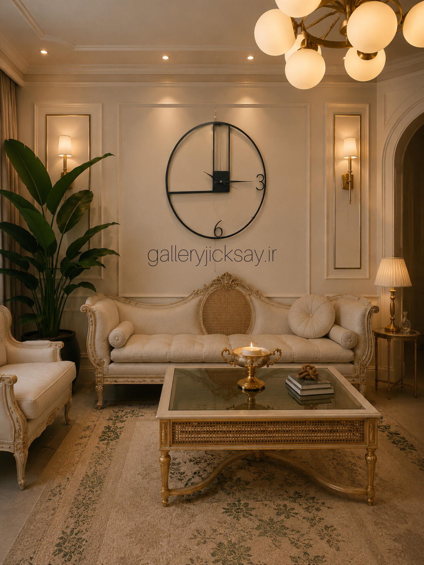 ساعت دیواری مدرن H165