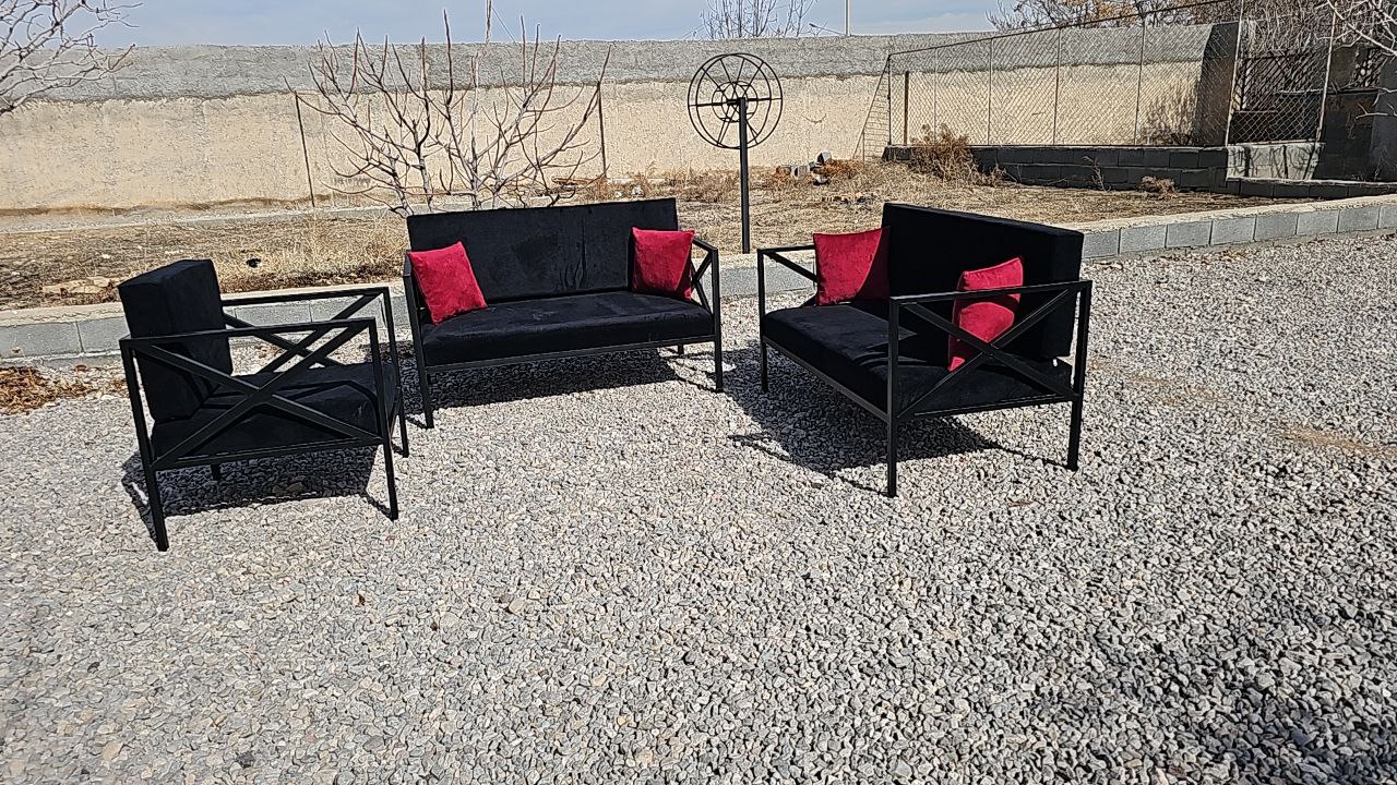 مبلمان فلزی و اداری و باغی و کافی شاپ S141(10نفره)