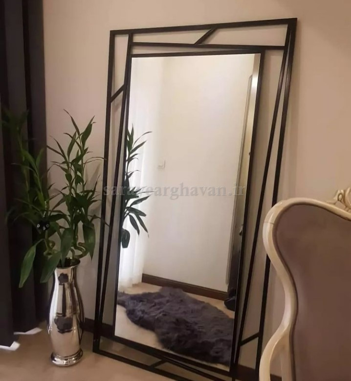 ایینه فلزی قدی 🌟(فقط فریم آیینه)E124