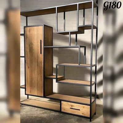 استند مدرن فلزی و جاکتابی  🌟G180